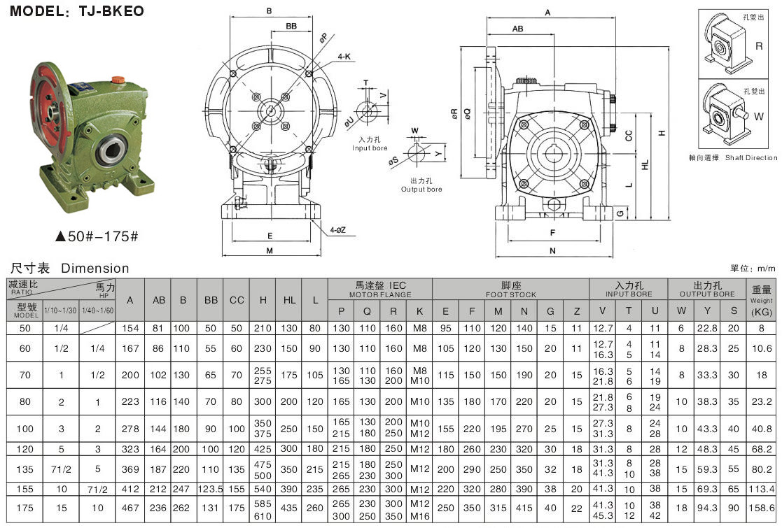 WPDKS減速機 WPDKS減速機